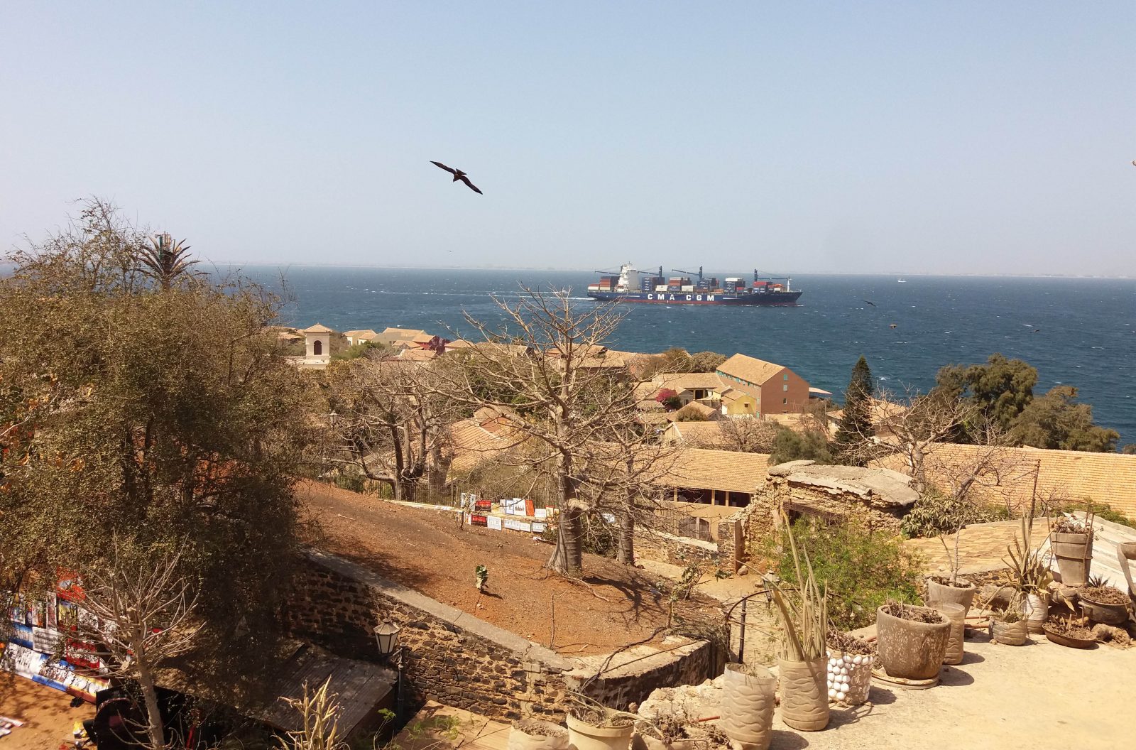 Quelque part sur l'île de Gorée. Photo : Annadjib Ramadane.